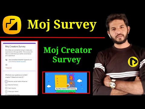 Moj Creator survey form | how to participate in moj creator | moj survey form fill up