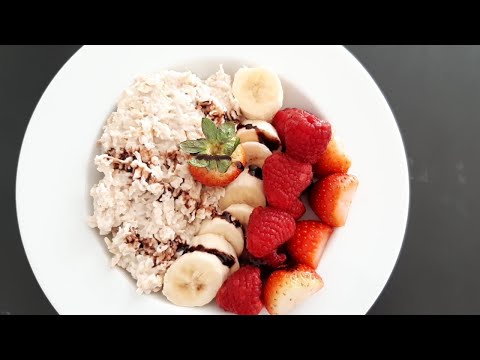 Petit déjeuner sain et gourmand🍓 : zéro sucre ajouté # Healthy and gourmet breakfast!!!