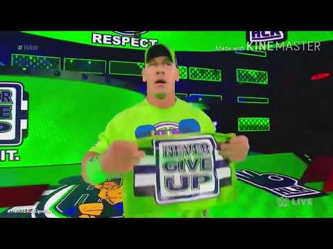 John Cena Entrance   ELIMINATION CHAMBER Feb25 2018 HD