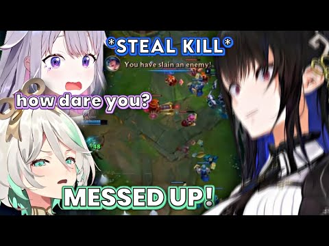 Nerissa casually steals "kill" from Fauna, Cecilia and Biboo:    [HololiveEN]