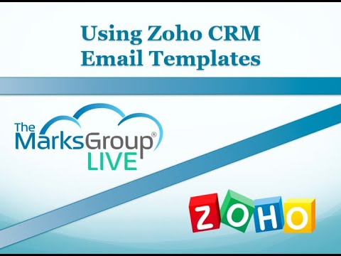 Using Zoho CRM Email Templates