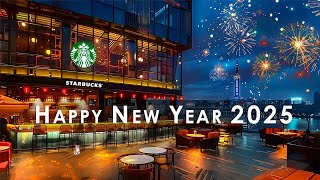 🏮 New Year’s Eve at Starbucks : 2025年へのカウントダウン🌠スターバックスで花火を見ながら、ジャズミュージック、コーヒーを楽しむ 🎍 明けましておめでとうございます！