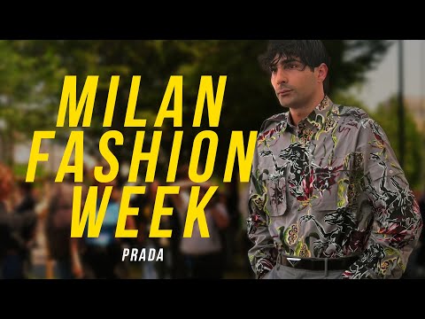 Milan Fashion Week Street style - PRADA Spring Summer 2025, June 16th 2024