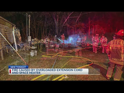 'Ensure that extension cords are not overloaded': Bluffton FD says after camper fire