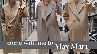 Max Mara vlog | trying on Madame 101801, Poldo, Eccesso, Zurigo