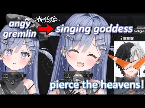 Kuromu sings Sorairo Days after tantrum, while fighting (Kamito likes this song) | Vspo! Eng Subs