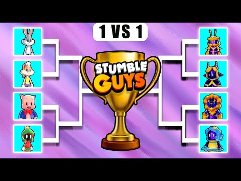 ULTIMATE TOURNAMENT BETWEEN BEST SKINS IN STUMBLE GUYS❤️