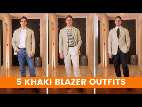 5 EASY Cream Blazer Combinations