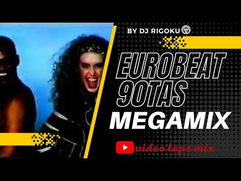 video tape EUROBEAT 90tas MEGAMIX /by DJ RIGOKU in the mix