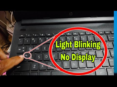 All Laptop Power And Keyboard Light Blinking No Screen Display Problem in Windows 10,11#macnitesh