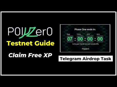 Polyzero Testnet || Polyzero Airdrop Phase 1 || How To Join Polyzero Telegram Airdrop #polyzero