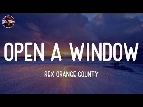 Rex Orange County - OPEN A WINDOW (Lyrics)