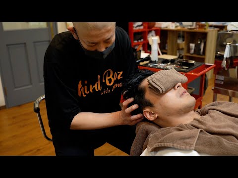 massage and shaving at a beneficial barber shop “third Boze with ZANGIRI”