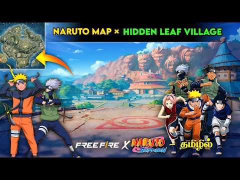 🔥 NARUTO MAP 🍀 HIDDEN LEAF VILLAGE MAP 🍀 BIG NARUTO UPDATE 😮 SECRET UPDATE 😮 NARUTO × FREE FIRE MAX