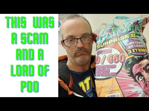 scam,lies, load of shit , pop culture mystery bag worth £50  I don't think so #scam #funko #mystery