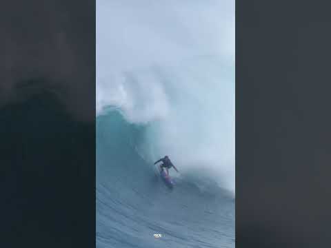 JAWS BARREL RIDE - KAI LENNY #shorts