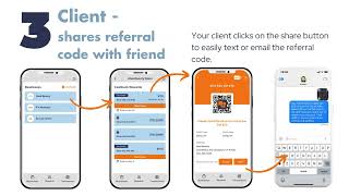 Client Flow on Quik Referral App