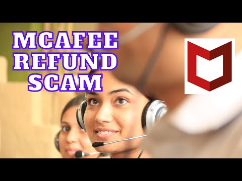 McAfee refund email scam