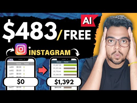 Instagram Ai Tools! $0 To $1,392 Using Affiliate Marketing | Instagram Free Method 2024 (Hindi)