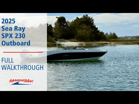 2025 Sea Ray 230 SPX Outboard | Available NOW at MarineMax Wrightsville Beach