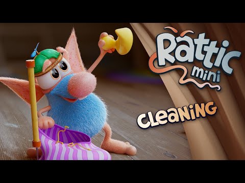 Rattic Mini – Cleaning | Funny Cartoons For Kids