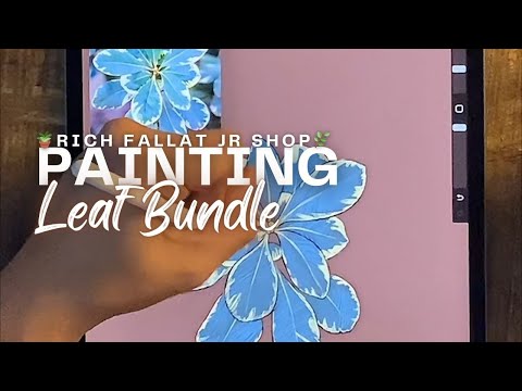 Live Stream Painting: Leaf Bundle