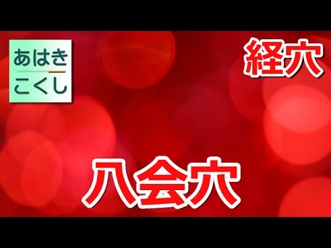 鍼灸 国家試験対策 経絡経穴 - 八会穴 [あはきこくし]