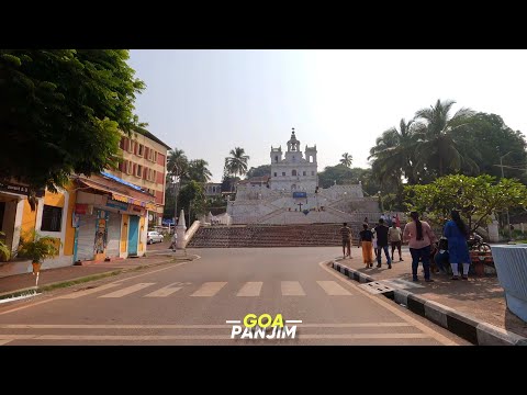 Panaji(Panjim) City Drive - 4K | Goa’s Capital City