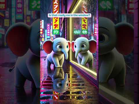 Story Note: Little Elephant in Rainy Day #shortanimation #story #adorable  #elephant #3d