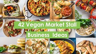 42 Vegan Street Food Ideas | Profitable Street Food Market Stall Business Ideas