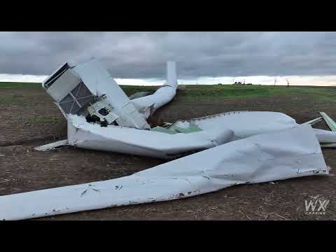 Iowa Tornado Outbreak & Greenfield Devastation - Drone Footage