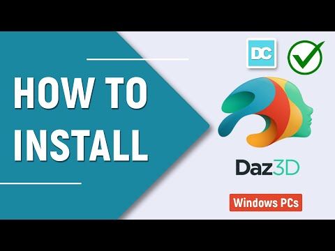 ✅ How to Install Daz Studio or Daz 3D on Windows 11/10 PCs - 2024