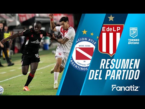 Estudiantes de La Plata 2-2 Argentinos Juniors - Resumen del Partido  | #TorneoBetano2024