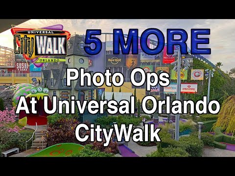 5 More Photo Ops At Universal Orlando's CityWalk