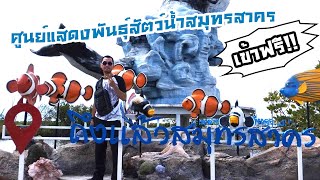 Vlog พาเที่ยว | ศูนย์แสดงพันธุ์สัตว์น้ำสมุทรสาคร อควาเรียมเข้าฟรีใกล้กรุงเทพ