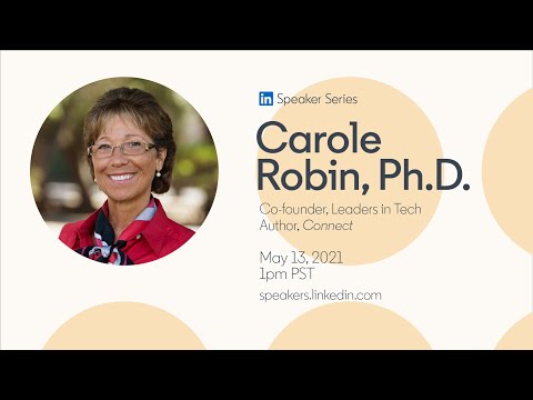 LinkedIn Speaker Series: Tomer Cohen & Carole Robin