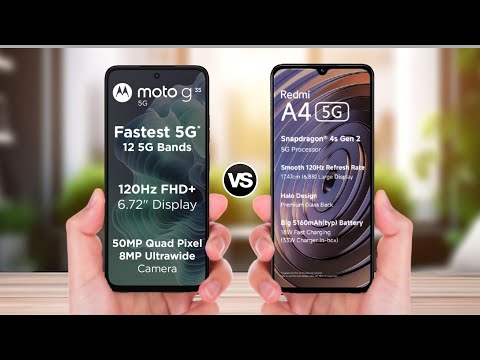 Moto G35 5G Vs Redmi A4 5G