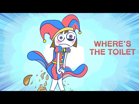 Pomni Need the Toilet OMG Hilarious cartoon The Amazing Digital Circus Fanmade