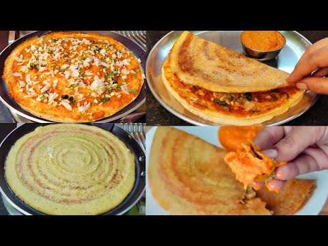 2 దోశలతో రోజంతా ఎనర్జీగా పోషకాలతో నిండిన Healthy Breakfast Recipes in Telugu| Protein Dosa Recipe