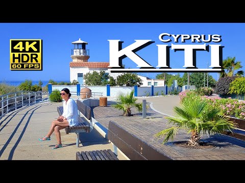 Kiti Cyprus Lighthouse , 4K 60fps HDR (UHD) Dolby Atmos 💖 The Best Places 👀 Walking Tour