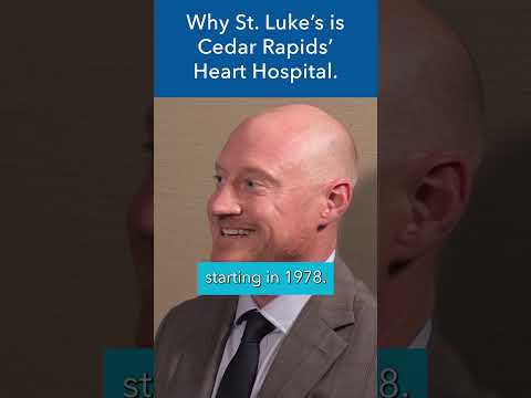 Why St. Luke's is Cedar Rapids' Heart Hospital #shorts