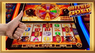 High Stakes JACKPOTS WON in Buffalo Gold Revolution Slot Machine