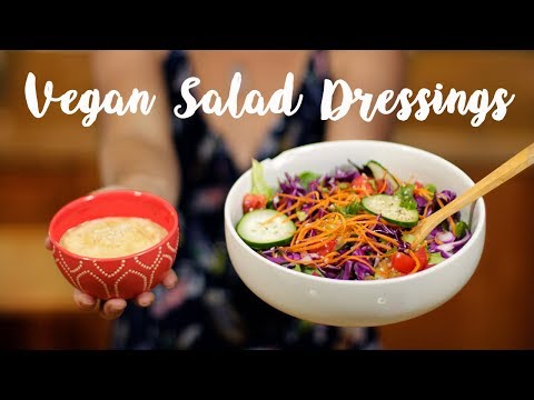 Homemade Amazing Vegan Salad Dressings