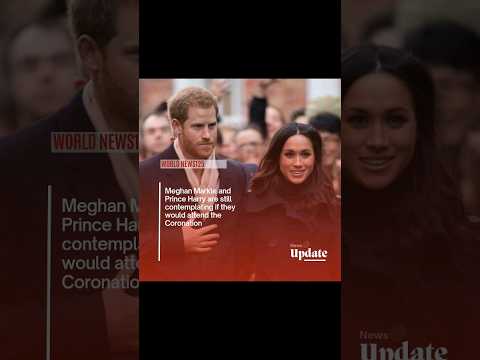 Prince Harry, Meghan Markle not expected to attend Charles’ Coronation per leaked plans#shorts