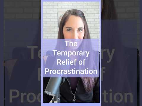 Temporary Relief of ADHD Procrastination #adhdbrain #adhdpodcast #adhdtips