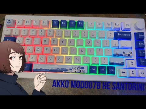 The only keyboard you need? AKKO MOD007B HE Santorini Review