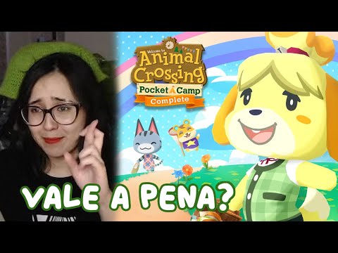 Testando o NOVO ANIMAL CROSSING DE CELULAR! 👀✨ - tiemiau