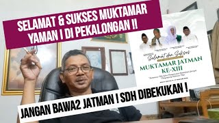 PAK LUTHFI YAHYA DILARANG BAWA BAWA NAMA  JATMAN NU LAGI !! SUDAH DIBEKUKAN !