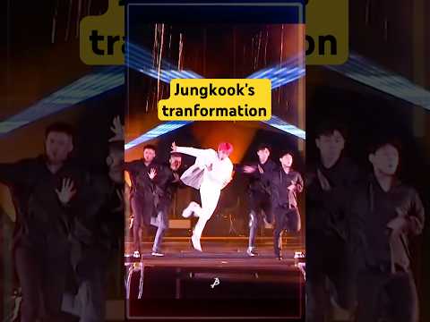 Jungkook's tranformation #zhaolusi  #jungkook #achowtv #bts