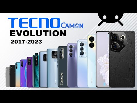 Evolution of Tecno Camon Series 2017-2023 | Tecno Evolution